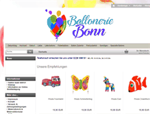 Tablet Screenshot of mcballoon.de